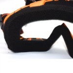 Ski / Snowboard and Other sports goggles, unisex, universal size, orange frame - transparent lens, O3PT